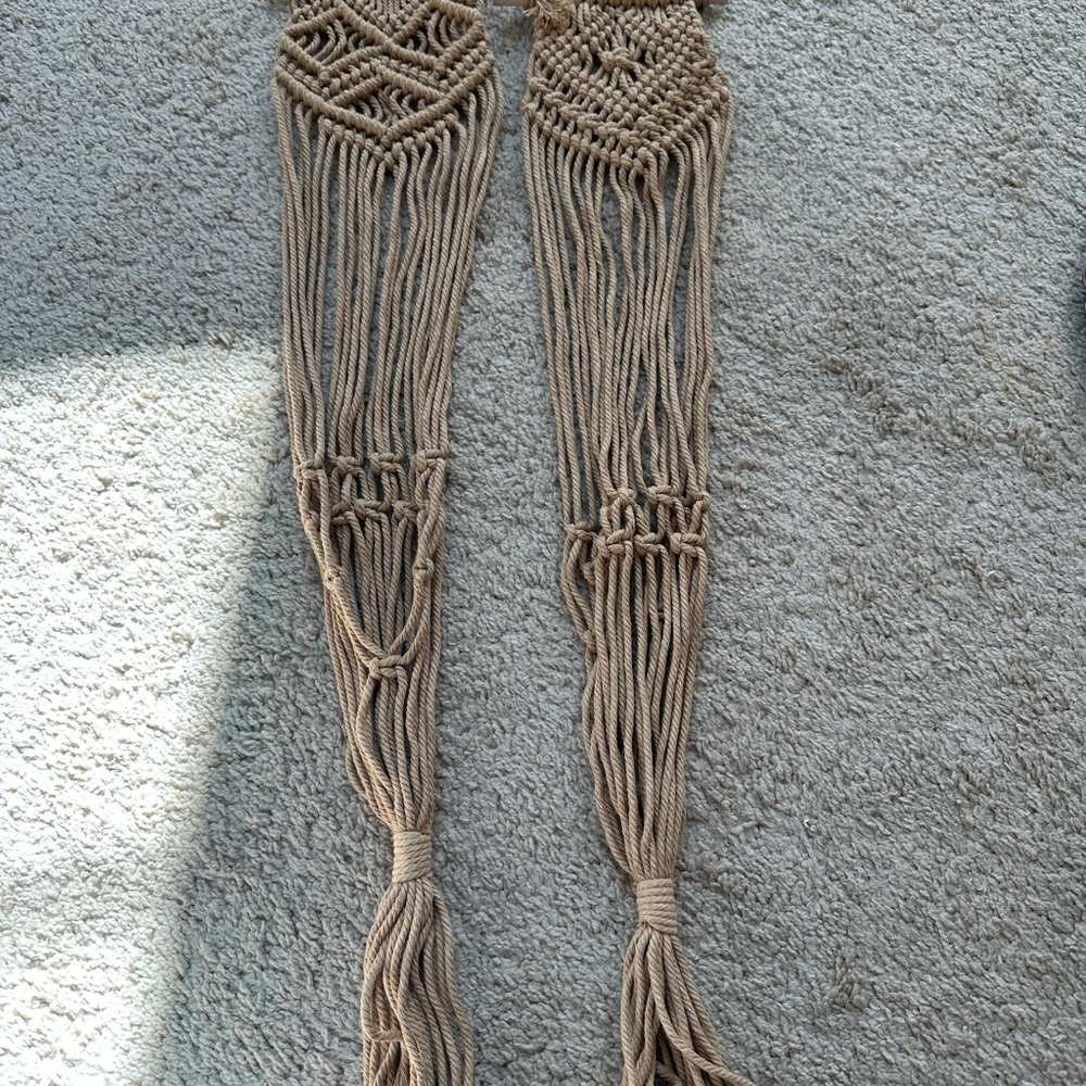 Handmade Macramé Plant Hangers